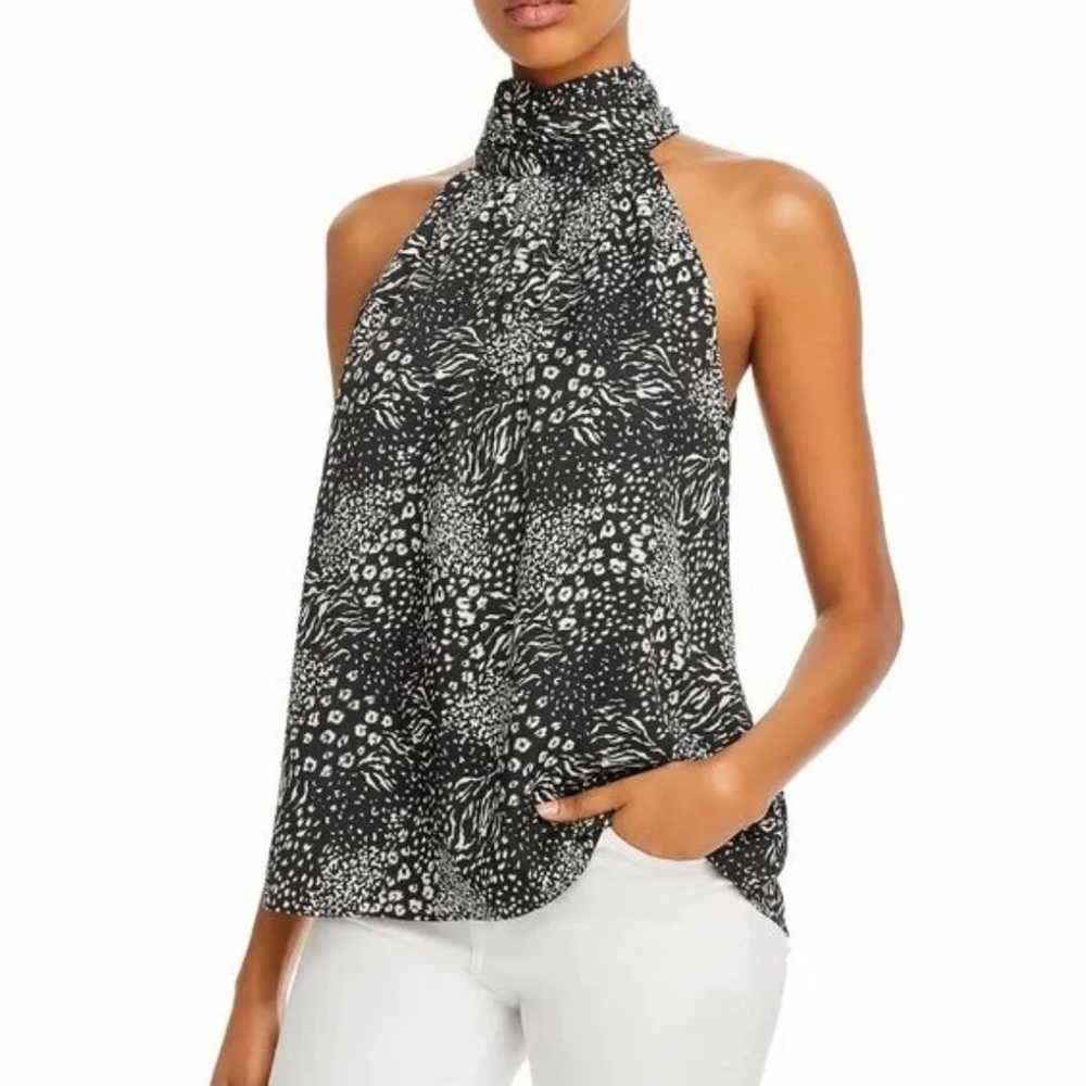 Joie Erola B Animal print top NWT